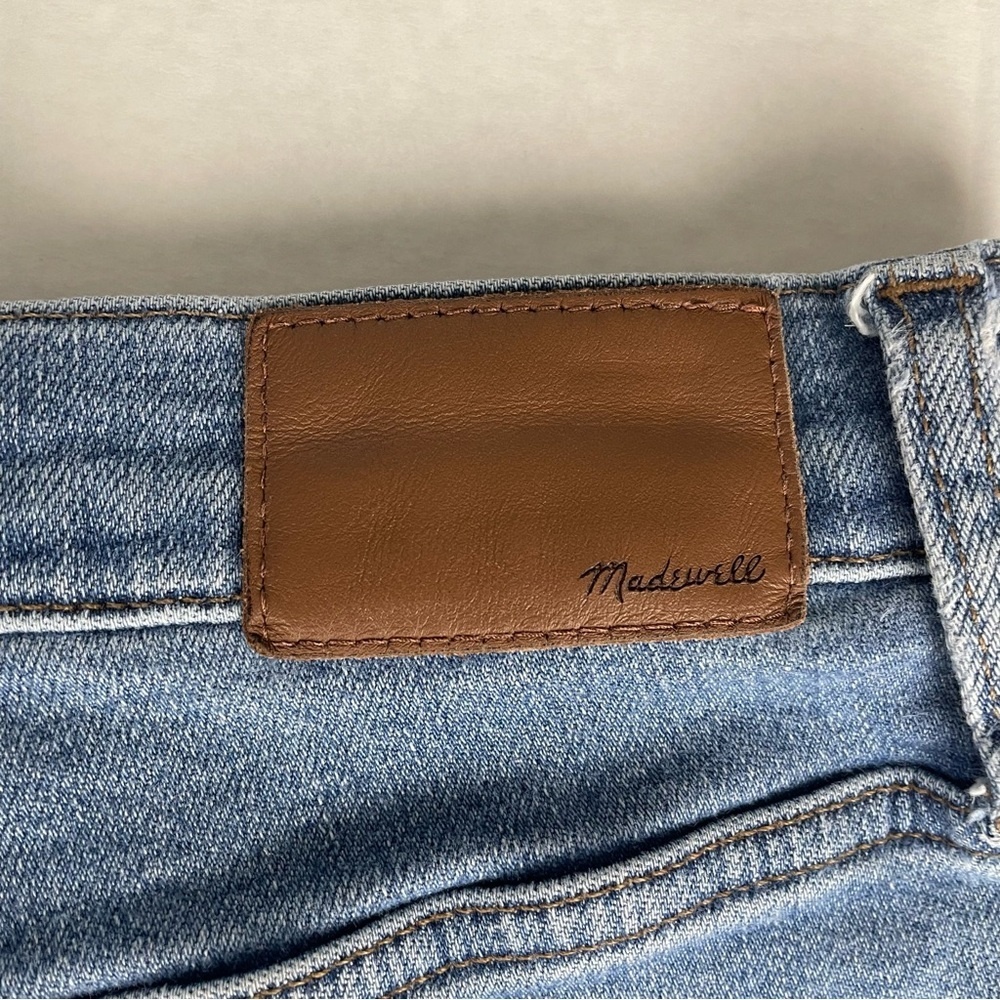 Madewell Mid Rise Denim Cut Off‎ Shorts Button Fly Size 31 - Picture 6 of 9